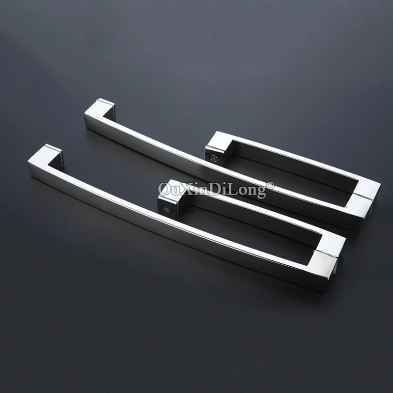 

Новинка, безрамные стеклянные раздвижные дверные ручки для душа из нержавеющей стали 304, стеклянные дверные ручки, нажимные ручки, Полотенц...