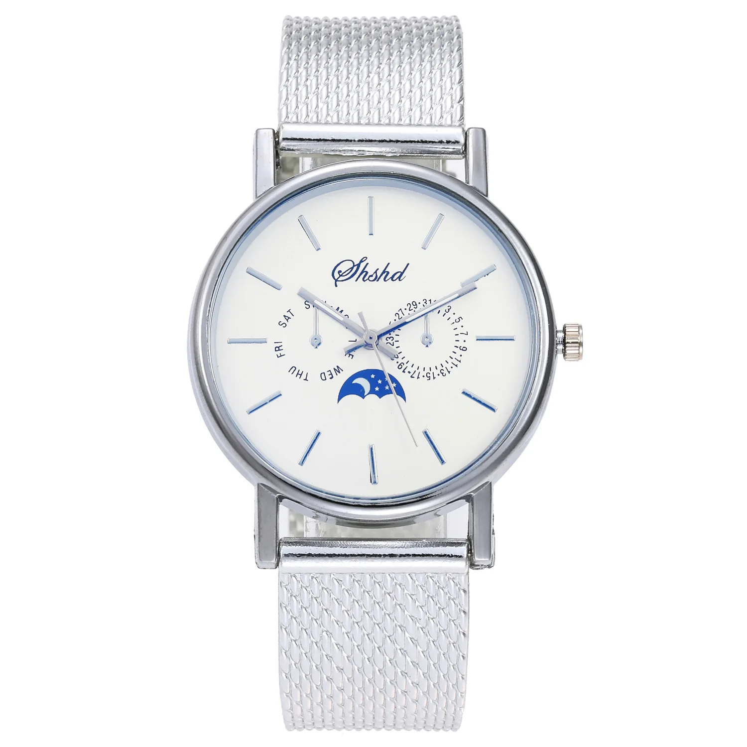 

Fashionable and casual watch the moon the stars men watch contracted leisure women watches high-grade business gift watches