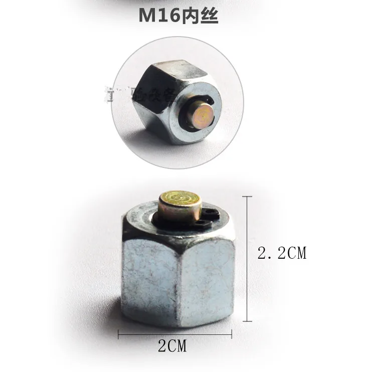 M12, M14, M16, M18 вилка common rail для труб common rail, common rail топливный колпачок форсунки, common rail трубка инжектора Блокировка инструмента - Цвет: M16