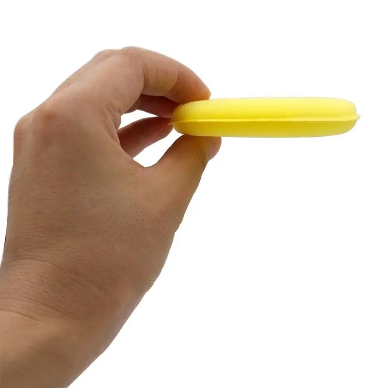 6 шт. Высококачественная губка для полировки воска мягкая Автомобильная восковая