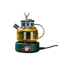 glass portable electric kettle ultralight handle heating water smart teapot thermo pots mini chaleira fofa cute kettle ob50sh