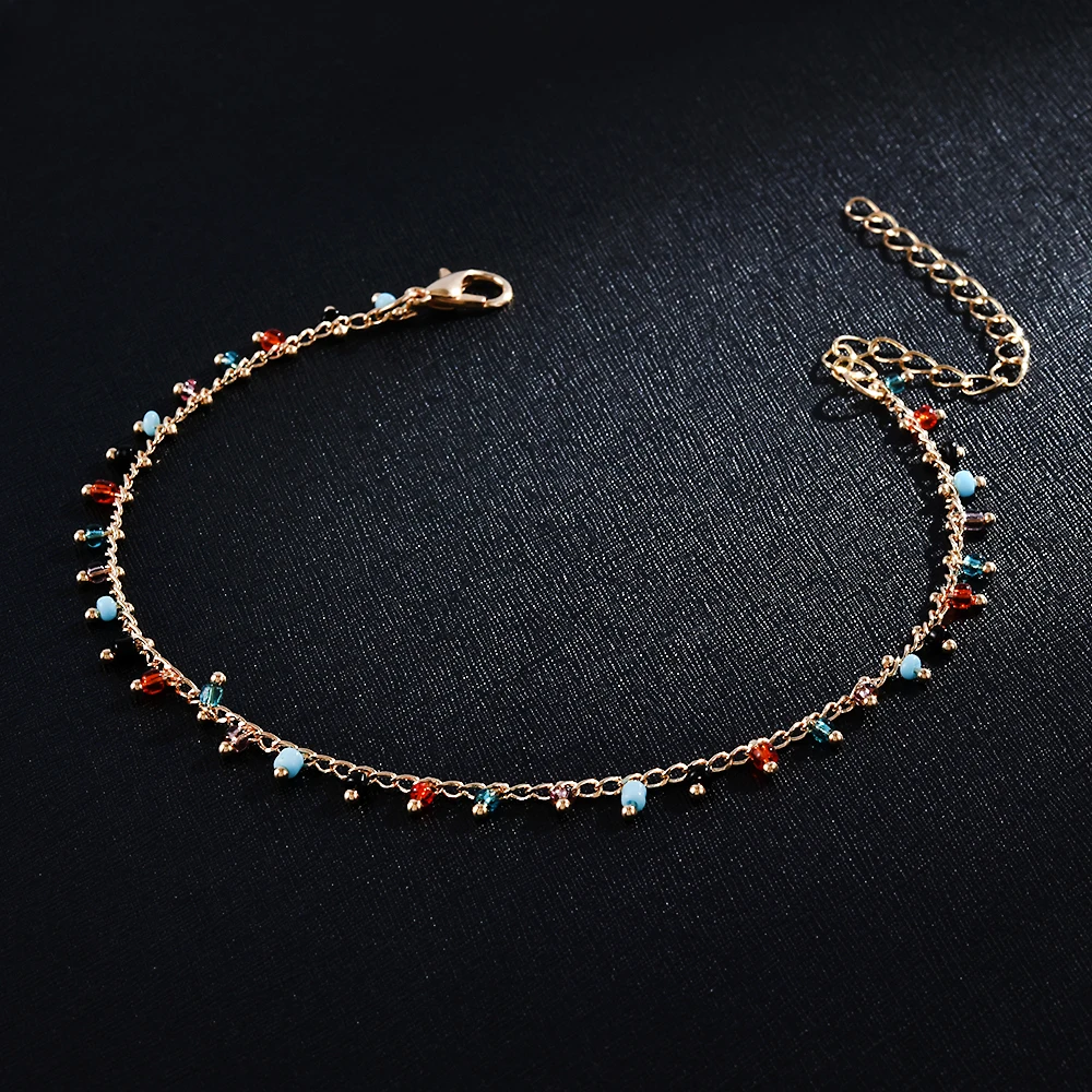 Браслет на лодыжку Женский из нержавеющей стали | Украшения и аксессуары