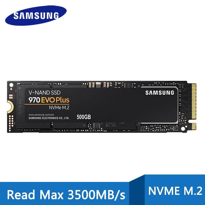 

Samsung 1TB SSD M.2 nvme 970 EVO PLUS 250GB 500GB m2 pcie Internal Solid State Disk 2tb HD Hard Drive for Laptop Desktop PC Disk