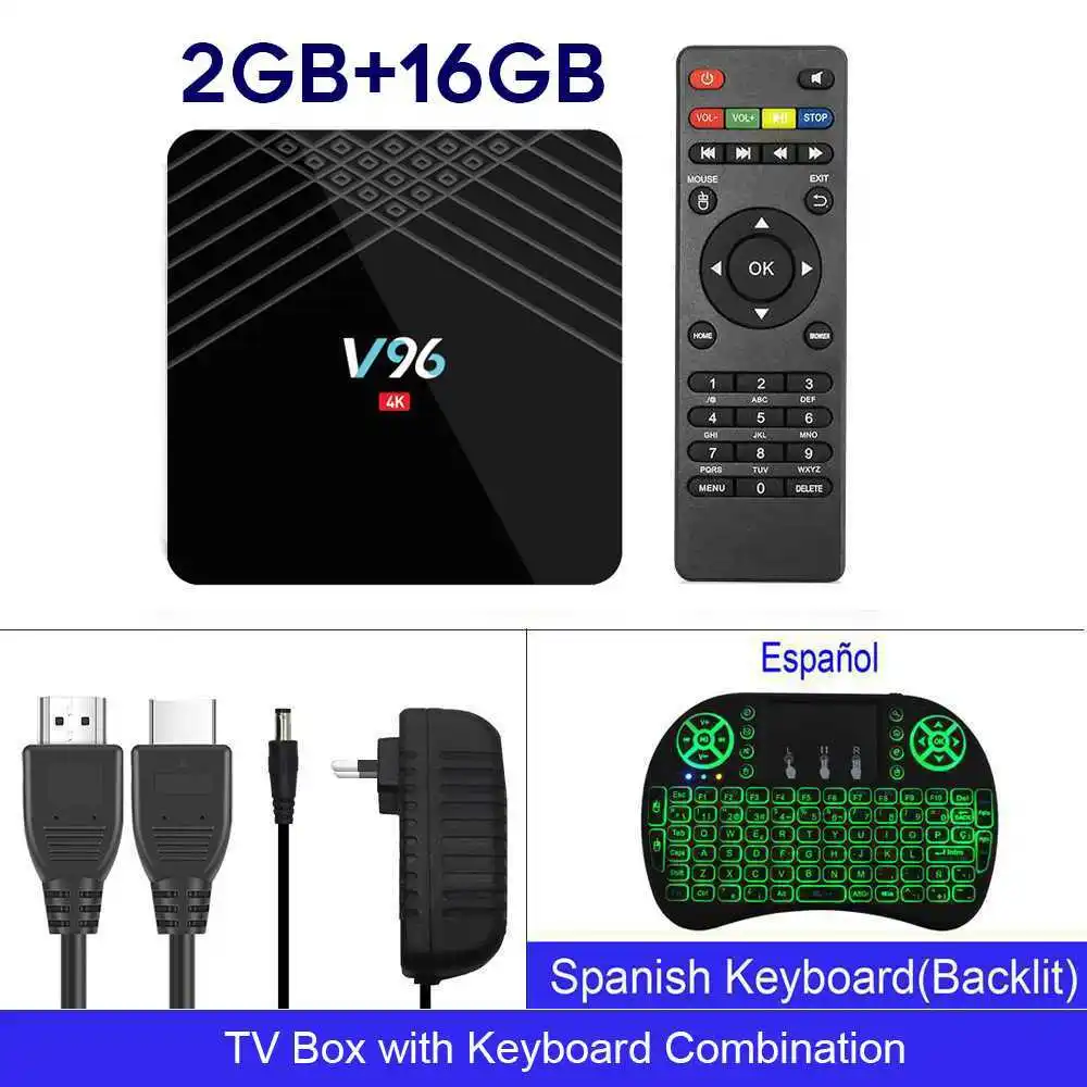 Vmade tv box android 9,0 2G 16G Allwinner H6 четырехъядерный 64 бит Wi-Fi tv box 4K HD H.265 телеприставка 2G 16G tv box Горячая Распродажа - Цвет: BOX-i8ES
