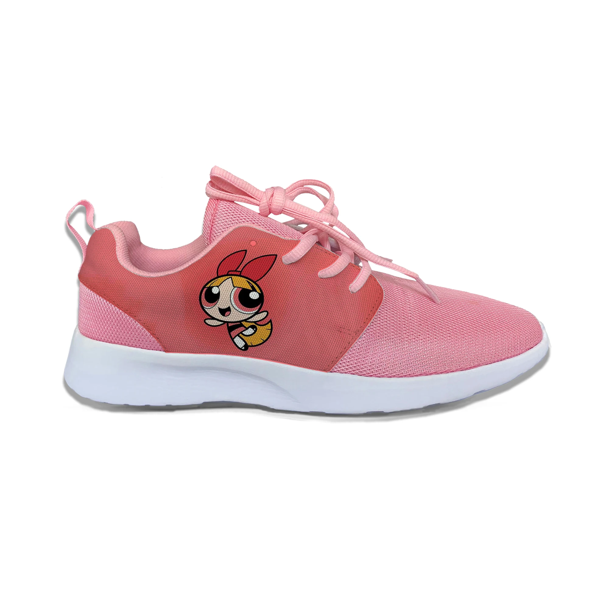 Powerpuff девушки Забавный мультфильм горячие милые модные спортивные кроссовки