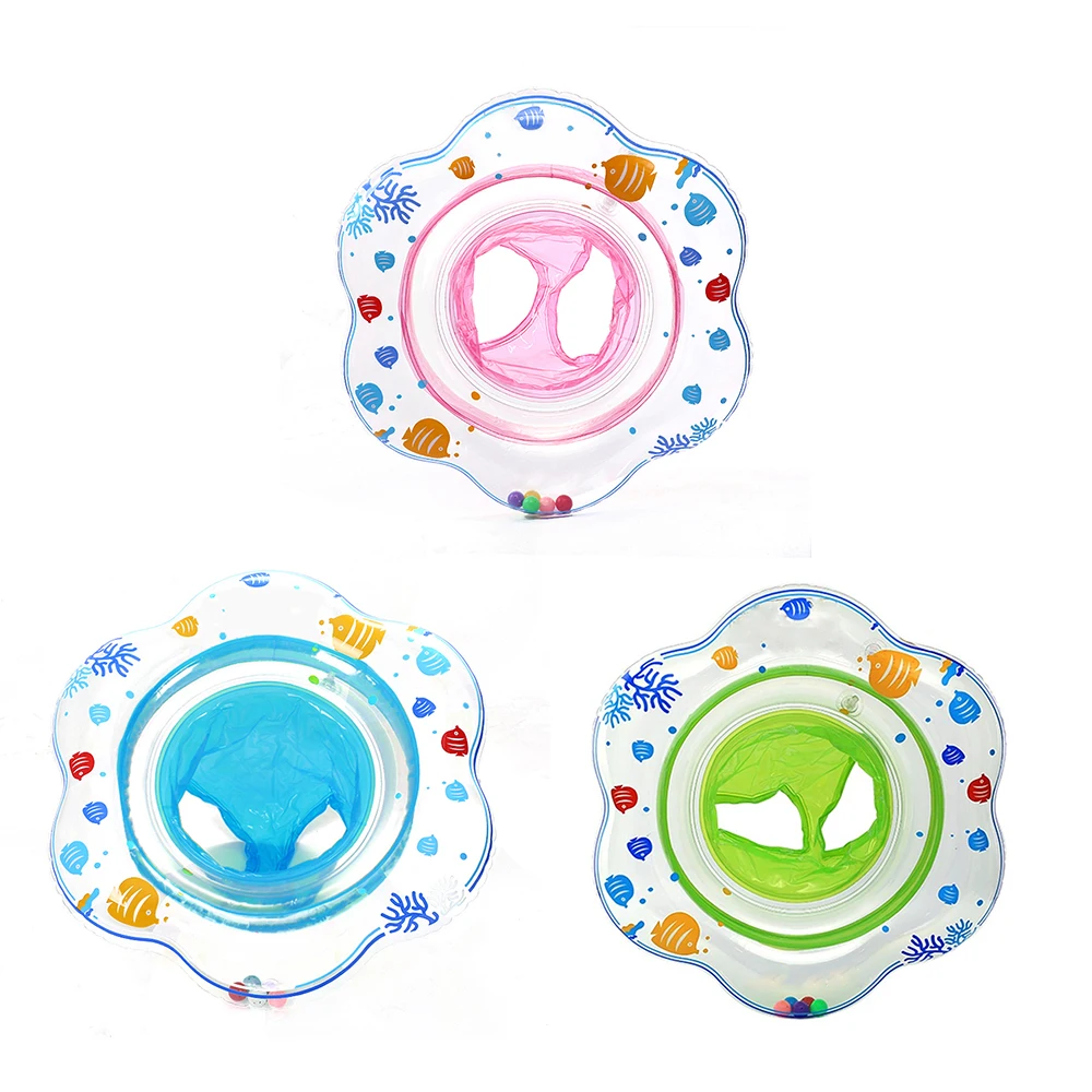 

Flodable Safety Inflatable Infant Kids Swimming Pool Rings Baby Seat Float Swim Ring Water Toys Swim Circle for Kids