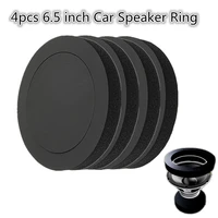 black rubber foam 19 5cm 14 5cm 2 5cm speaker insulation soundproof foam rings accessory car door
