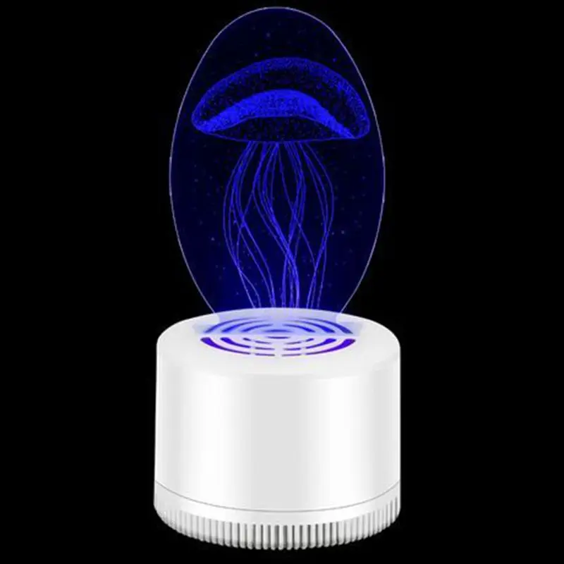 Новинка 3D лампа от комаров USB фотокатализатор электронная ловушка насекомых