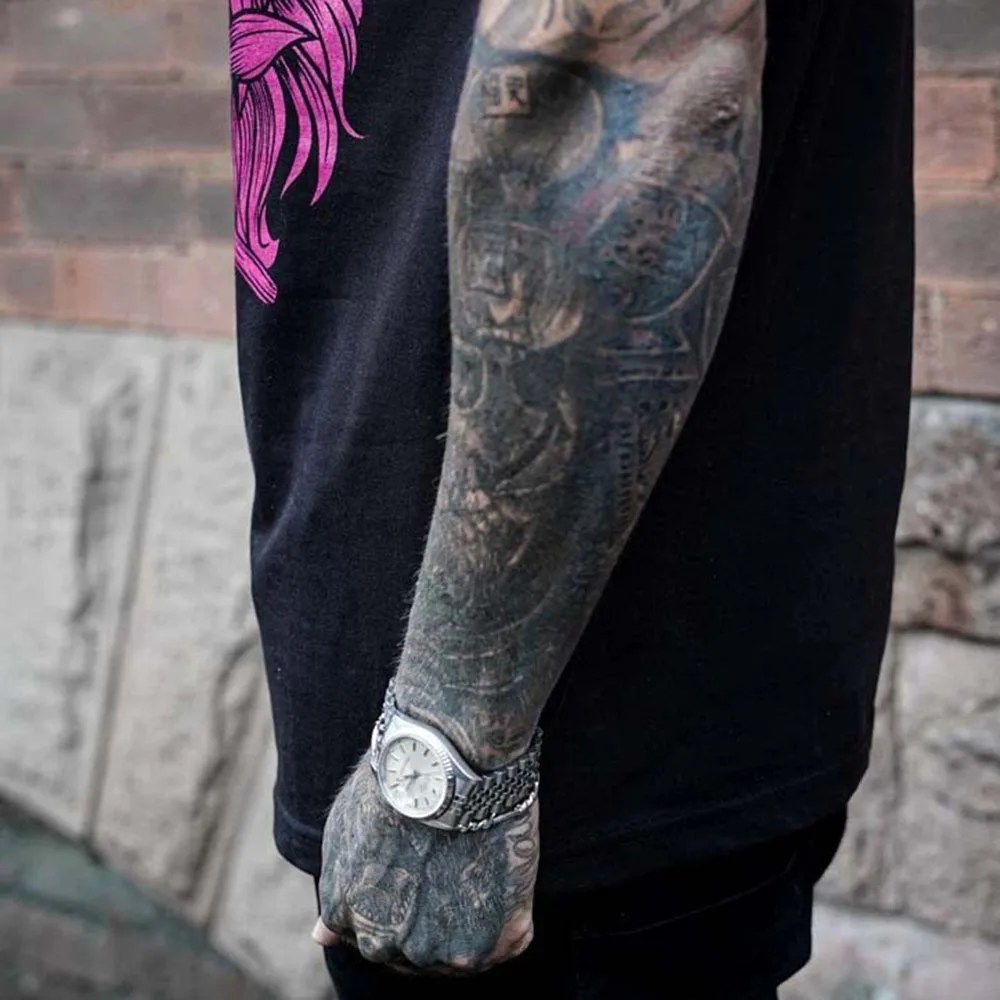 

Western Style 2021 Summer T-shirt Fashion Loose Casual Simple Hipster Oversize Lion Head Printing Round Neck Summer