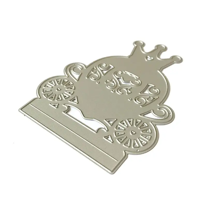 

Crown Box Metal Cutting Dies Stencil Scrapbooking DIY Album Stamp Paper Card Embossing Decor Craft D7WE