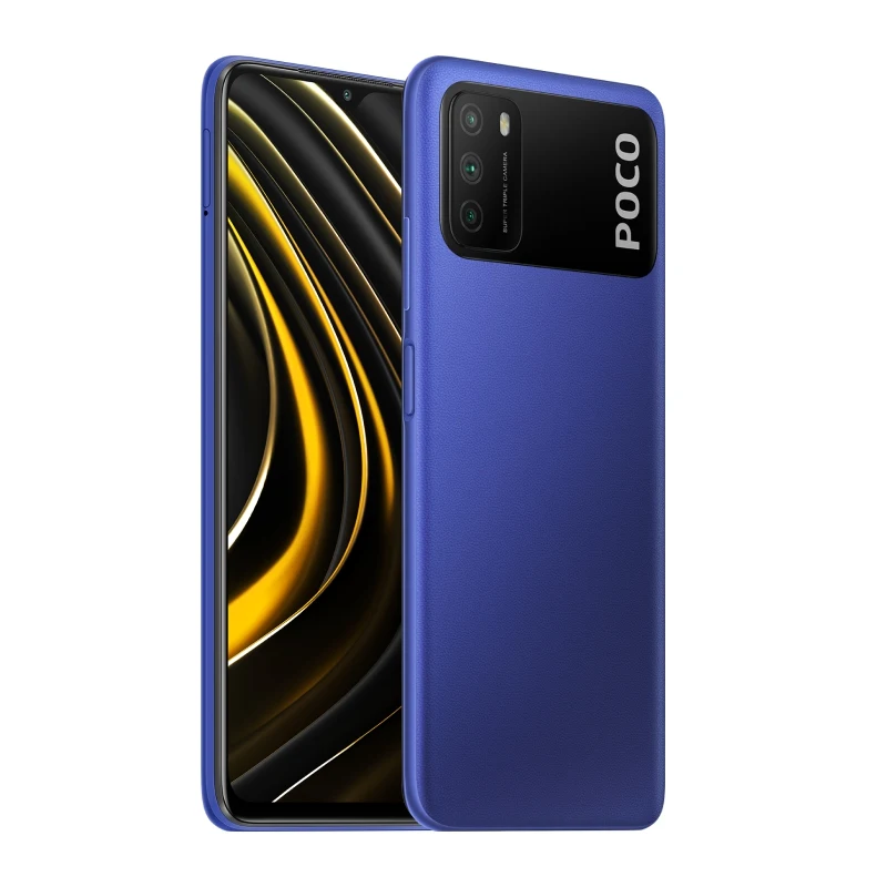 Смартфон Poco M3 4+64GB/ Камера 48Мр/6000мAh/ [Доставка от 2 дней Ростест Официальная