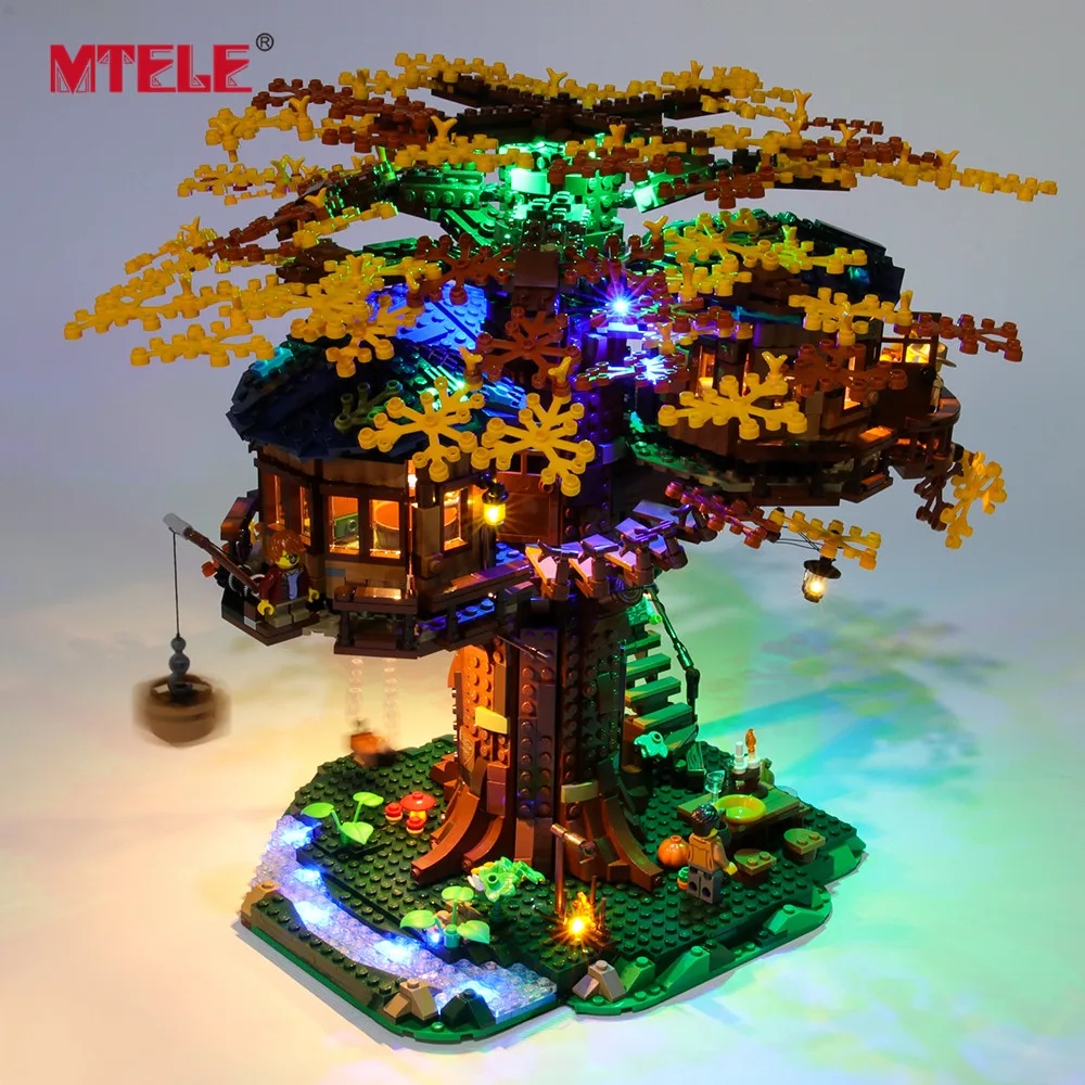 

MTELE Brand LED Light Up Kit For 21318 Ideas Series Tree House