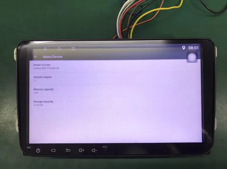 5 шт. 4 ядра 2 Din 9 дюймов Автомобильный dvd-плеер на основе Android для V W GOLF 6 POLO Passat Skoda CC J