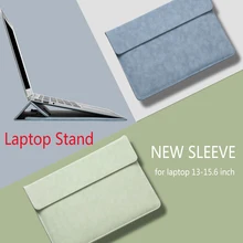 Laptop Sleeve Stand Cover For Macbook Air Pro 13 15 16 M1 2020 A2338 A2337 Case for Huawei ASUS HP Dell 12 13.3 14 15.6 inch Bag