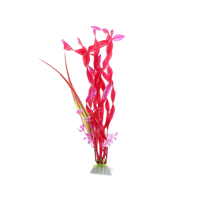 Цветные водные растения с керамической основой Ландшафтная модель аквариума для