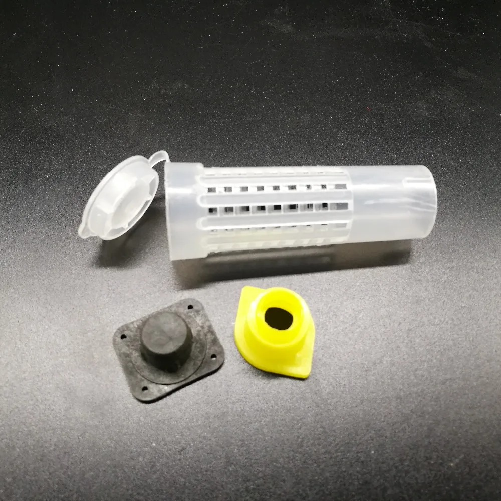 100 компл./Лот набор для выращивания пчеловодства клетки с роликами и держателями