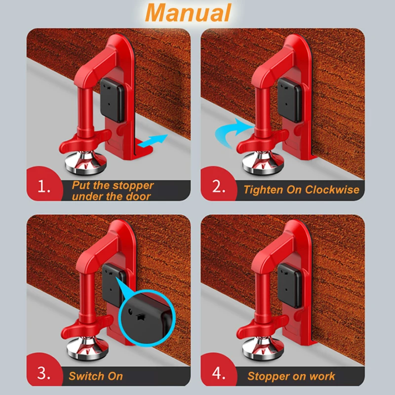 Portable Door Security Stopper Lock Brace for Home and Personal Protection Jammer Devices | Обустройство дома