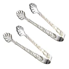 2 шт., щипцы для льда, из нержавеющей стали