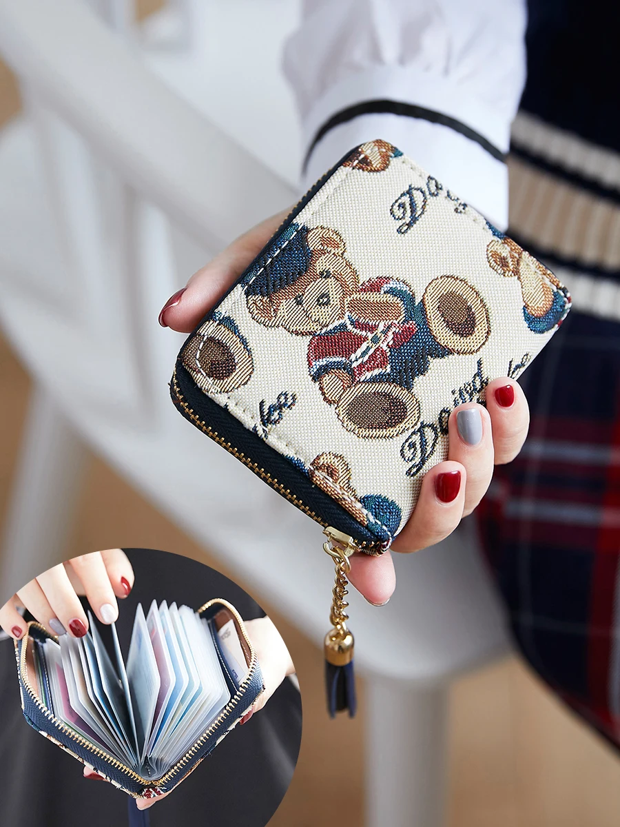 

Card Holder Coin Purse Small Large Capacity Multi-Card Holder Card Case Ultrathin and Simple Exquisite High-End Driving License