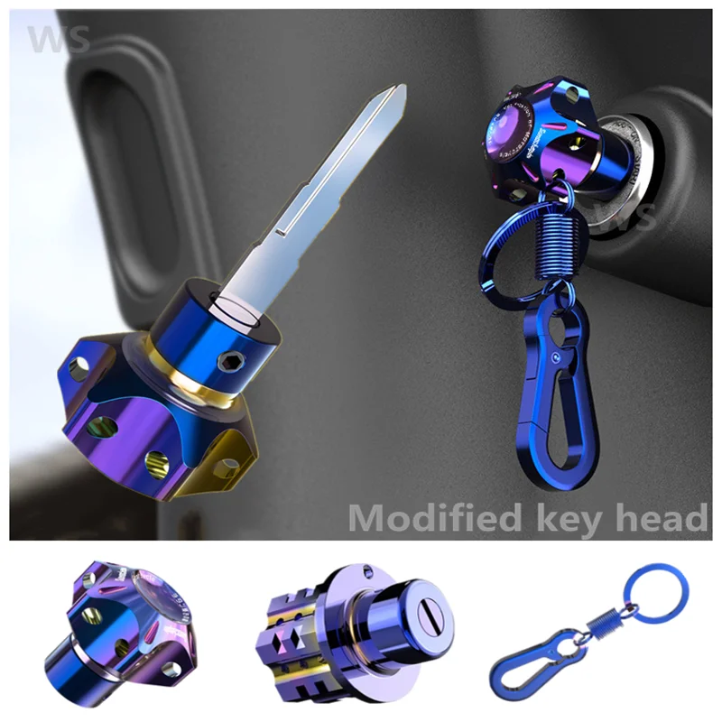 Универсальный Темно-Синий чехол для автомобильных ключей сделай сам