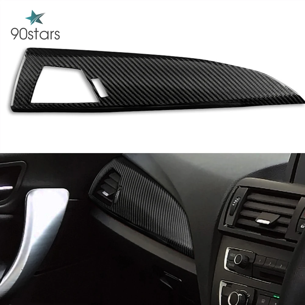 

Real Carbon Fiber RHD/LHD for BMW F20 F21 F22 1 2 Series Accessories Interior Trim Dashboard Panel Cover Sticker Car Styling