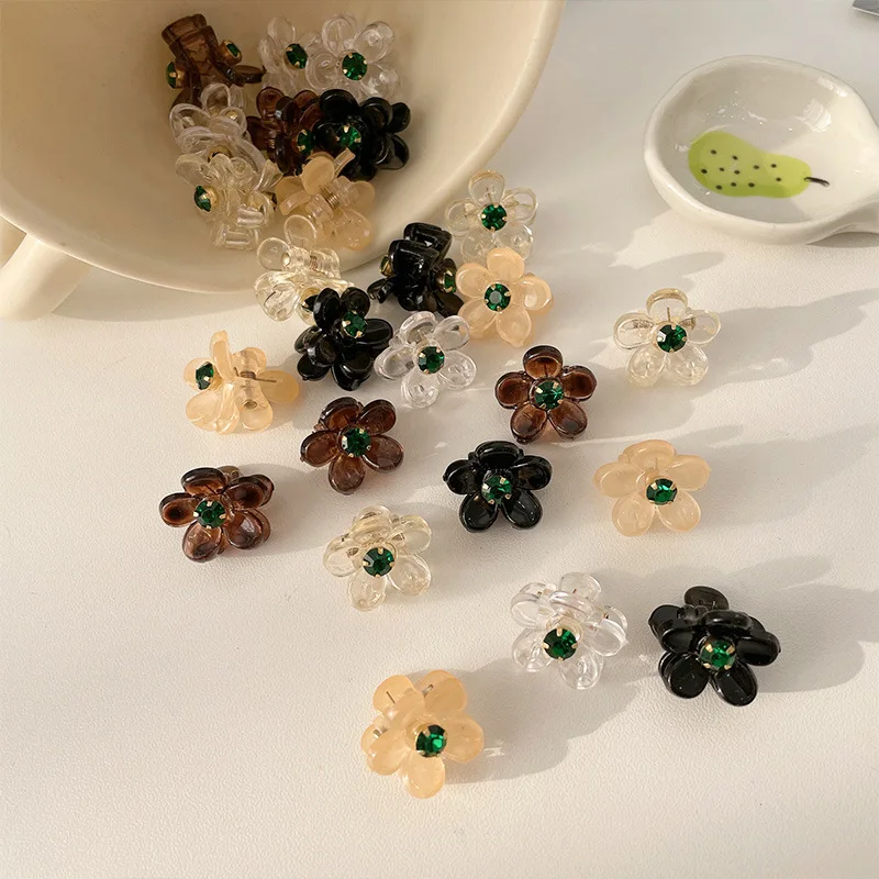

MueRaa Small Size Flower Women Girls Hair Caws Fashion Hair Clip Hairgrips Barrettes Lady Korean Style Hairpins Hair Accessories