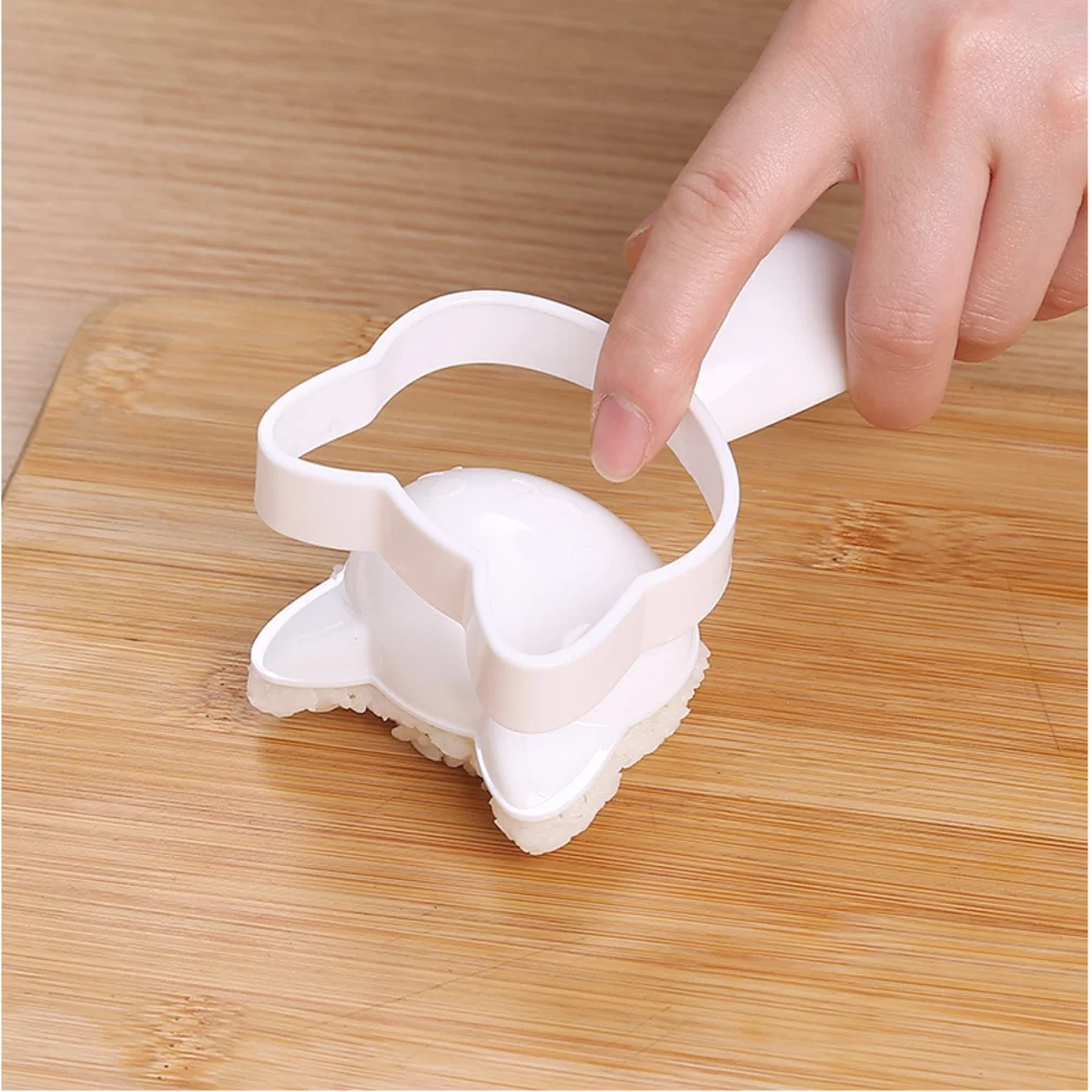 4 шт./компл. DIY Форма для суши рисовый онигири шар пищевой пресс форма в форме кошки