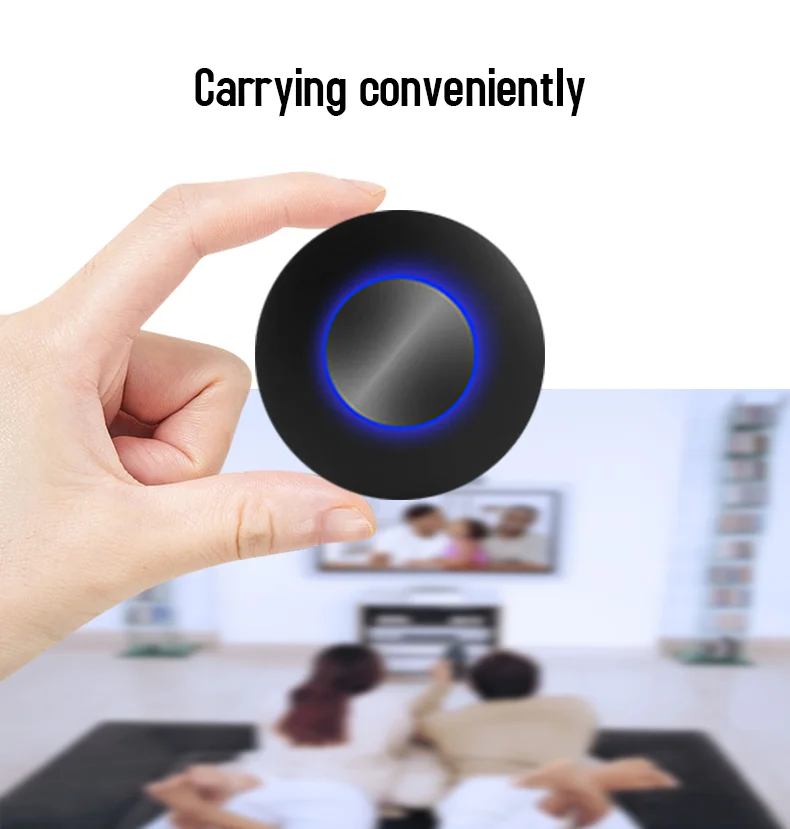 Для автомобиля Airplay Miracast Mira экран Wifi беспроводной дисплей ключ аналоговый AV RCA HDMI