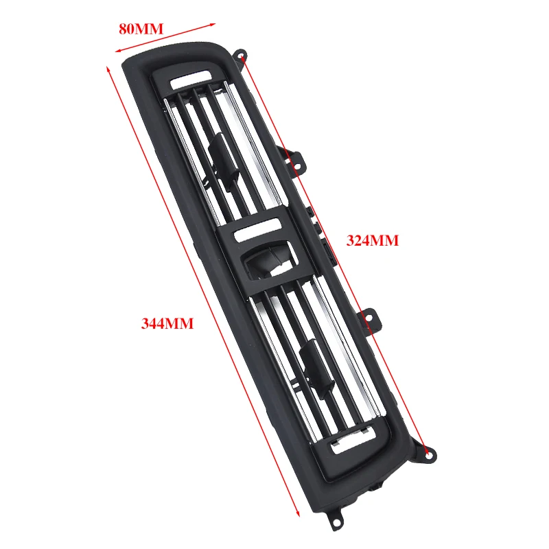 

Front Center Air Outlet Vent Dash Panel Grille Cover Interior Mouldings Panel Grille For BMW 5 Series F10 F18 523 525 535