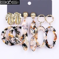 bosi 202 set earrings set fashion jewelry long earrings women drop acrylic earrings earring girls stud earings boho hoops cross