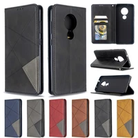 case for nokia 6 2 7 2 cover shockproof flip pu leather magnetic kickstand cover for nokia 7 2 6 2 case