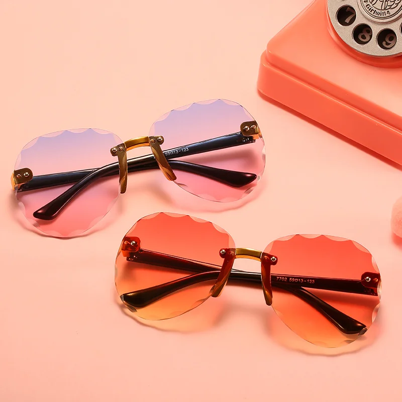 

Fashion Children Oval Sunglasses Girls/boys Classic Retro Outdoor Decorative Sun Glasses Brand Designer Vintage Eyewear Gafas