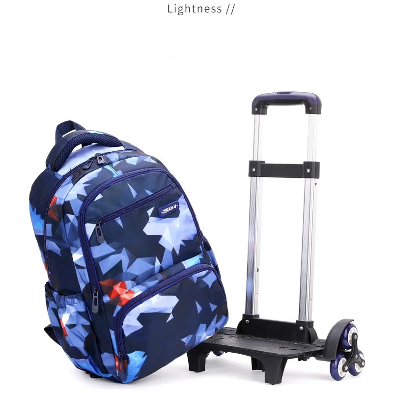 Trolley Children School Bags Mochila Kids Backpacks With Wheel Trolley Luggage For Girls Boys backpack Escolar Backbag Schoolbag