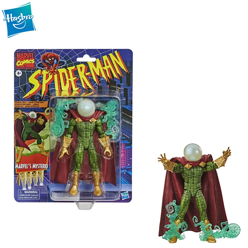 

Hasbro Marvel legends Spider-Man Mystery Bulb Head anime figures Action figure Model Children's birthday gift lovely toys 16cm