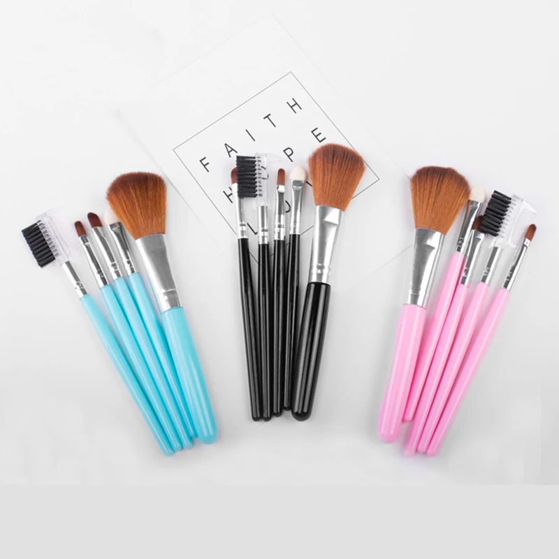 

Makeup Brushes Soft Hair Concealer Powder Eye Shadow Blush Beauty5Pcs Hot Elegant Cosmetic Portable Makeup Beginner maquillaje