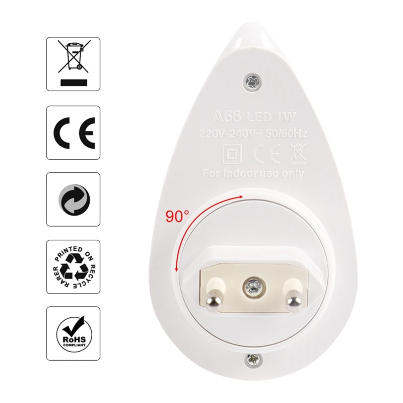 

LED Night Light Plug in Energy Saving Mini EU US Plug Night light Lamp For Children Kids Living Room Bedroom Lights Lighting