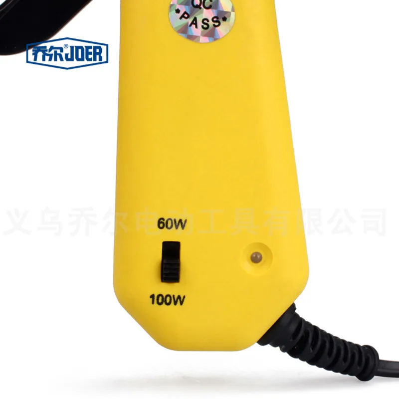 

Dual Power Multi Certificate Hot Melt Glue Gun 60W-100W 11mm Copper Nozzle Rapid Temperature Rise Anti-drip