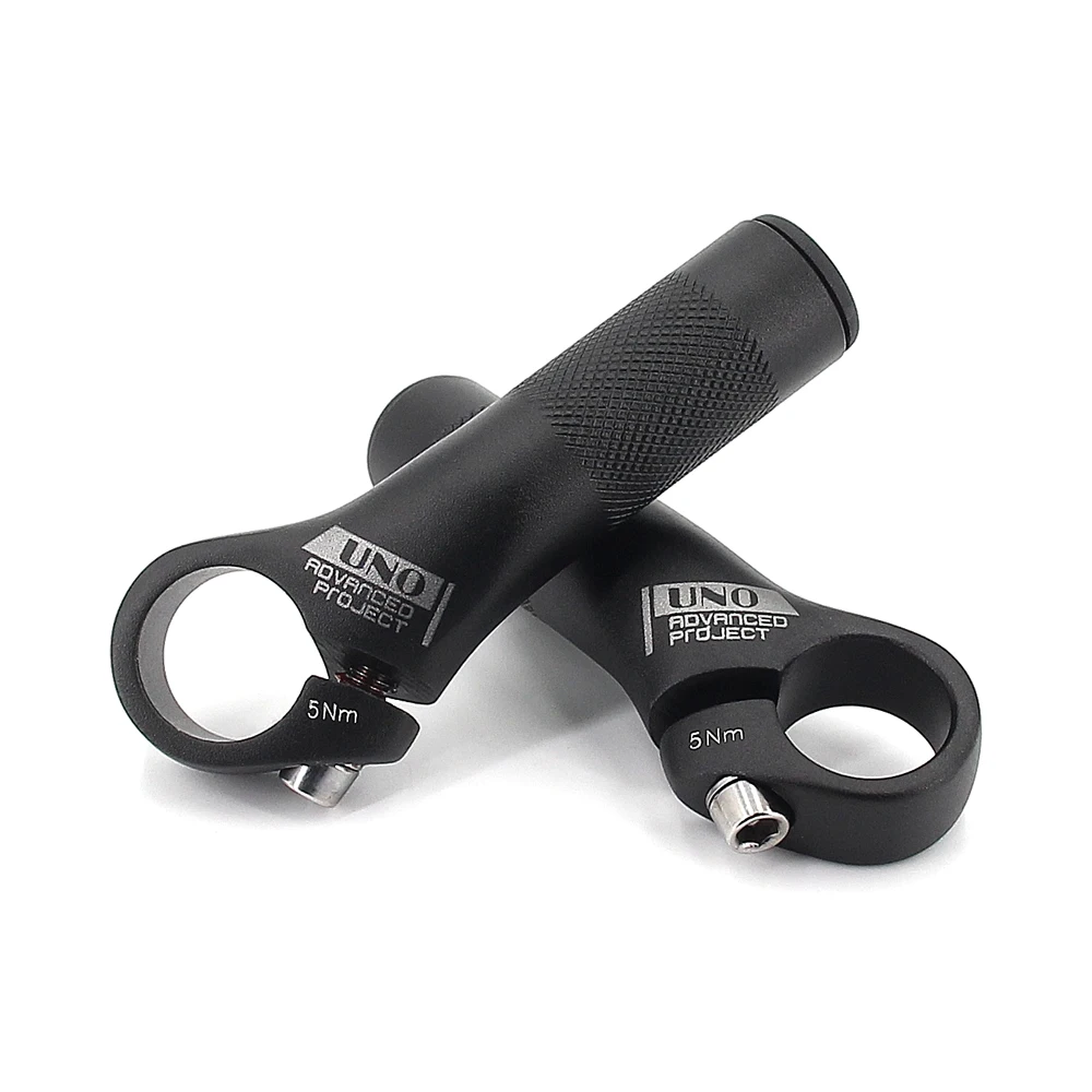 

UNO New Bike Bicycle Aluminum Barend Bar 1 Pair Bar MTB Bar End Mountain Bike Handlebar Cover Handle Cycling Accessories