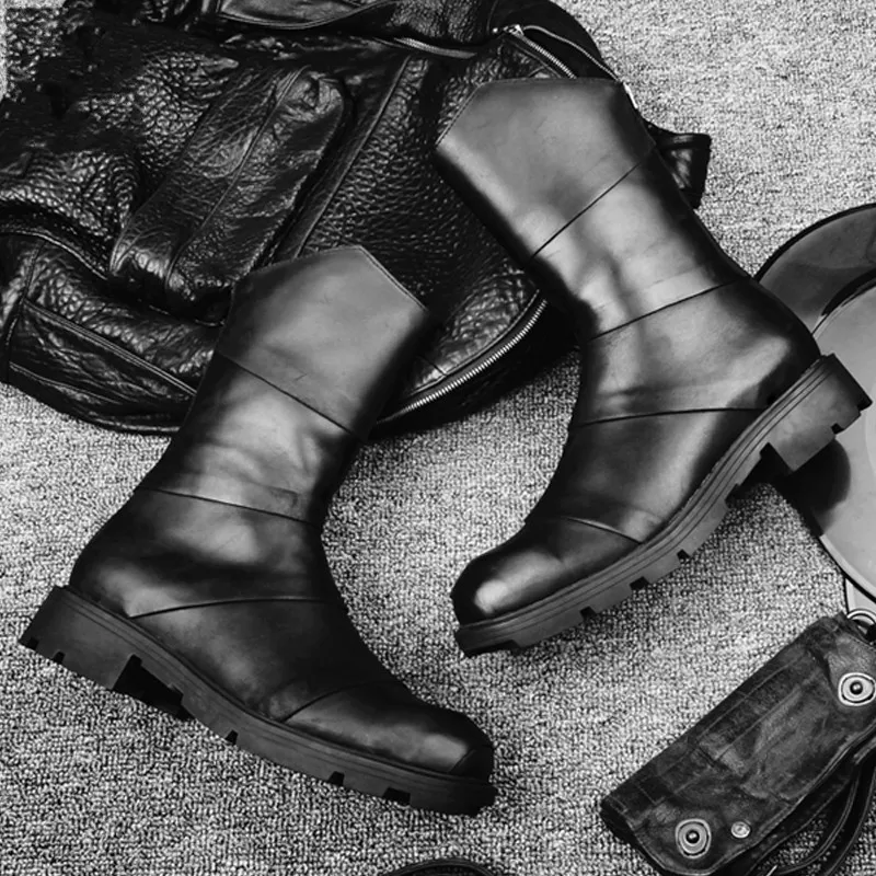 Военные боевые ботинки мужские высокие кроссовки из натуральной кожи уличные