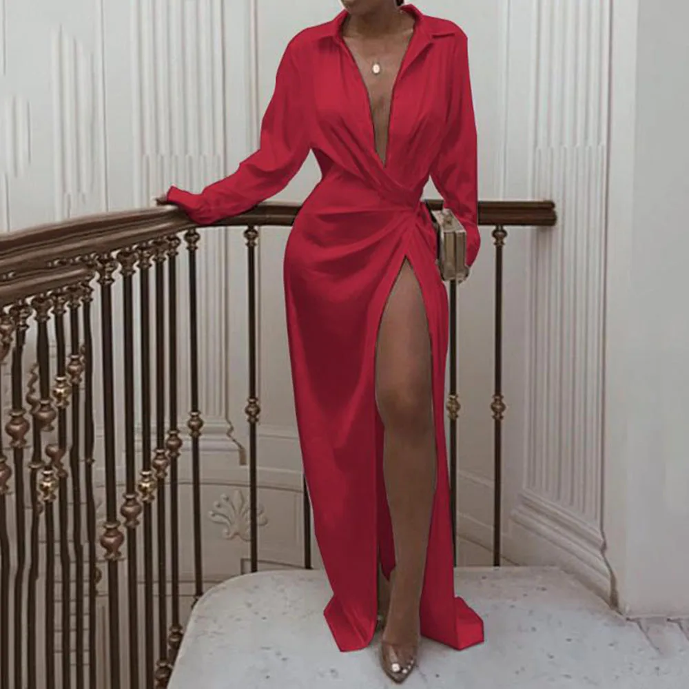 Атласное сексуальное вечернее платье длинное элегантное весеннее белое черное