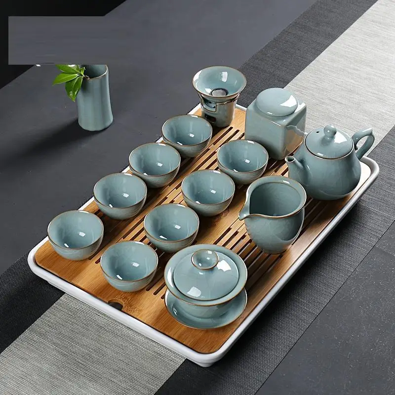 Поднос для китайского чайного столика сервиз церемоний поднос Пуэра кунг-фу | Дом