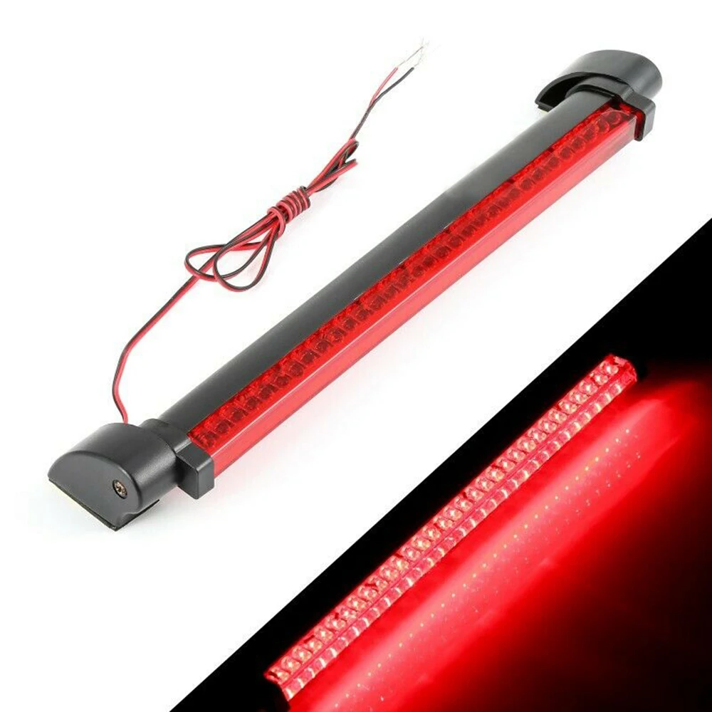 

Lamp Brake Light Lens Mount Red 12V Truck 24LED Universal Bright Cargo