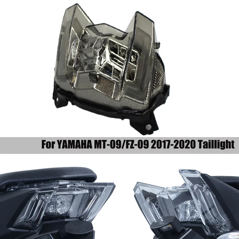 Tail Light For Yamaha MT 09 2019 Brake MT09 2018 Taillight MT-09 2017 Motorcycle LED Rear Warning Turn Signal FZ-09 2020