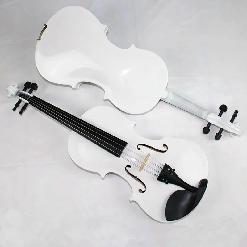 Musical de Violino Branca Instrumento Artesanato Manual Peça 1 – 4 Cor