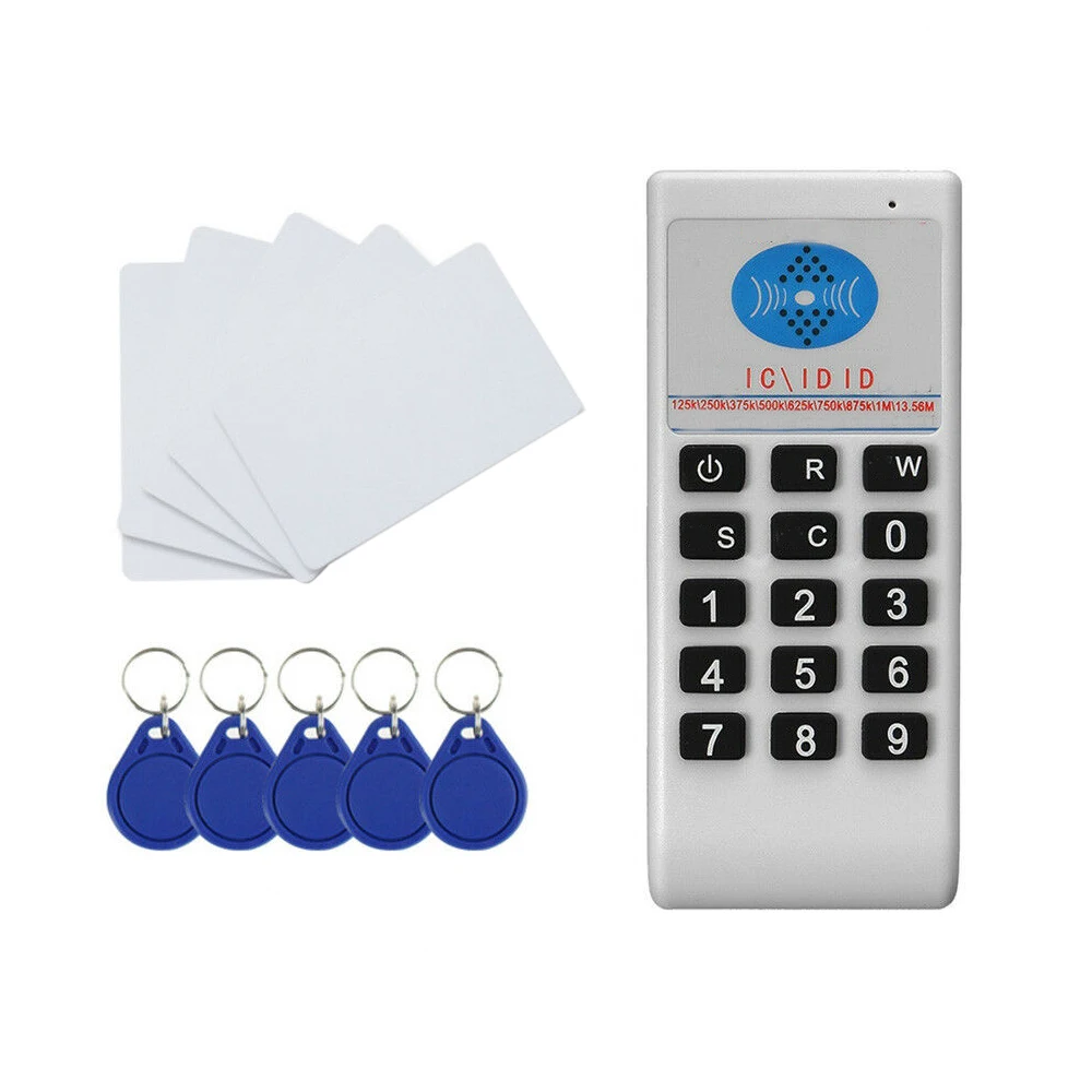 Портативная частота 125 кГц-13 56 МГц Копир Дубликатор Cloner RFID карта NFC IC считыватель и