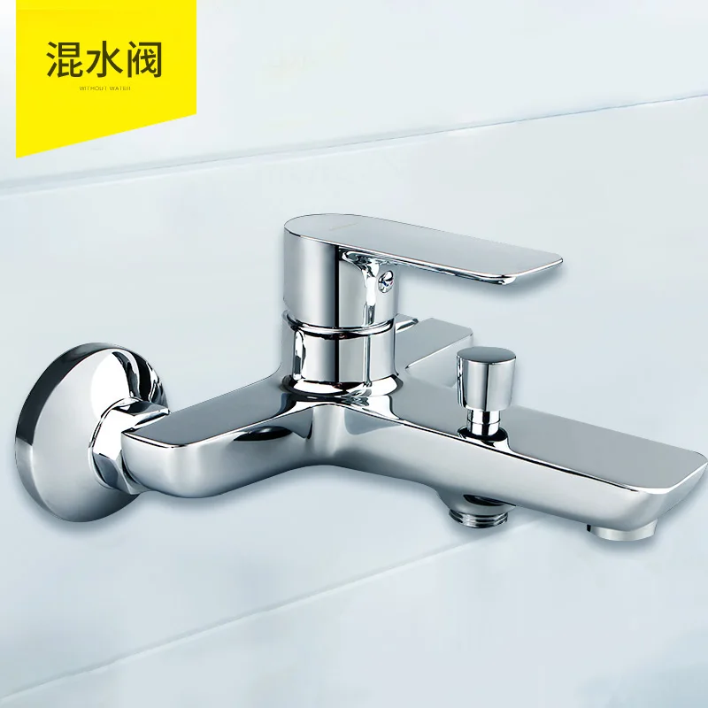 

Bathroom Faucets Shower Wall-mounted Single Handle Shower Valve Mixer Thermostatic Mixing Valve Shower Doccia Shower Set DI50LY