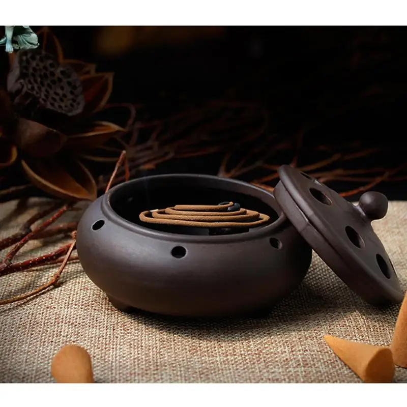 Уникальная курильница для благовоний античная держатель лоток миска Zisha (9 5x7 см) |