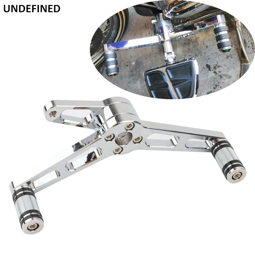 

Motorcycle Front Heel Toe Shift Levers Pedal Chrome Forward Control Shifter Pegs For Harley Sportster XL 883 1200 48 Roadster