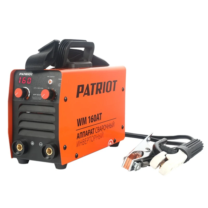Аппарат сварочный инверторный Patriot WM 160AT MMA|Сварочные аппараты| |