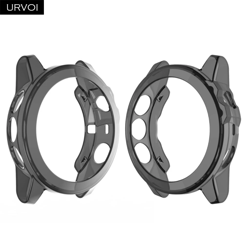 URVOI чехол для Garmin Fenix 5X Forerunner245 ТПУ протектор кристалл цвета Рамка Тонкий ультра